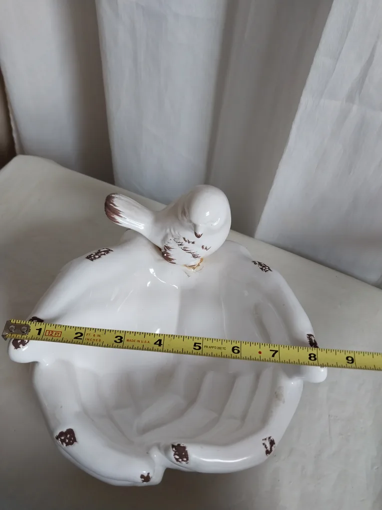 Ceramic Bird Dish/Catch-all Bowl. *It's available* Firm price. image indicator(3)
