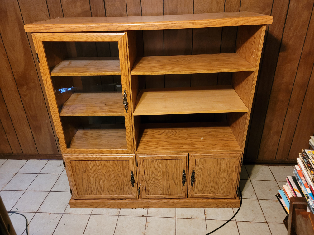 Wood Entertainment Centre