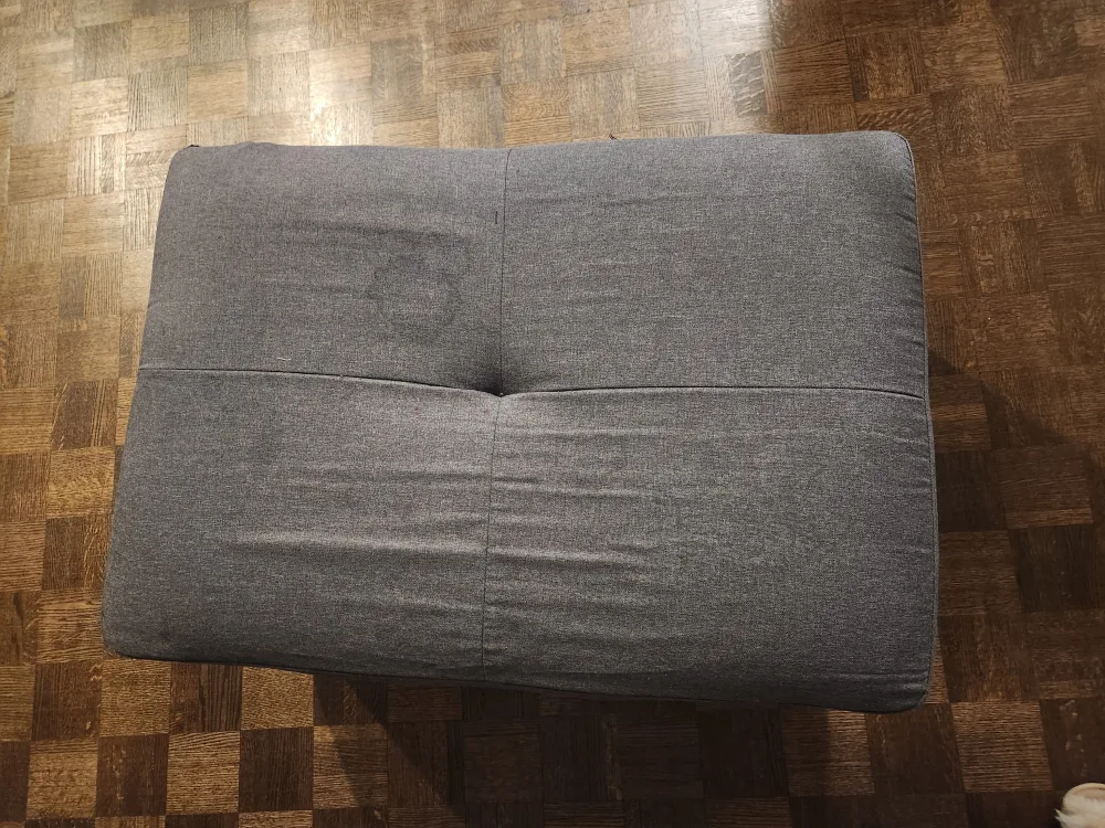 Grey Sofa with Ottoman image indicator(3)