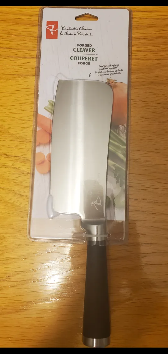 President's Choice Forged Cleaver thumbnail
