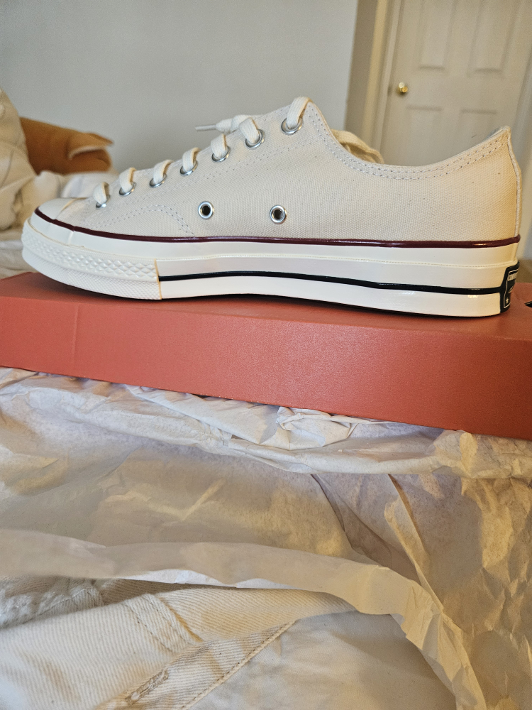 Converse Chuck Taylor All Star Low Top Sneakers - Vintage White - photo 2