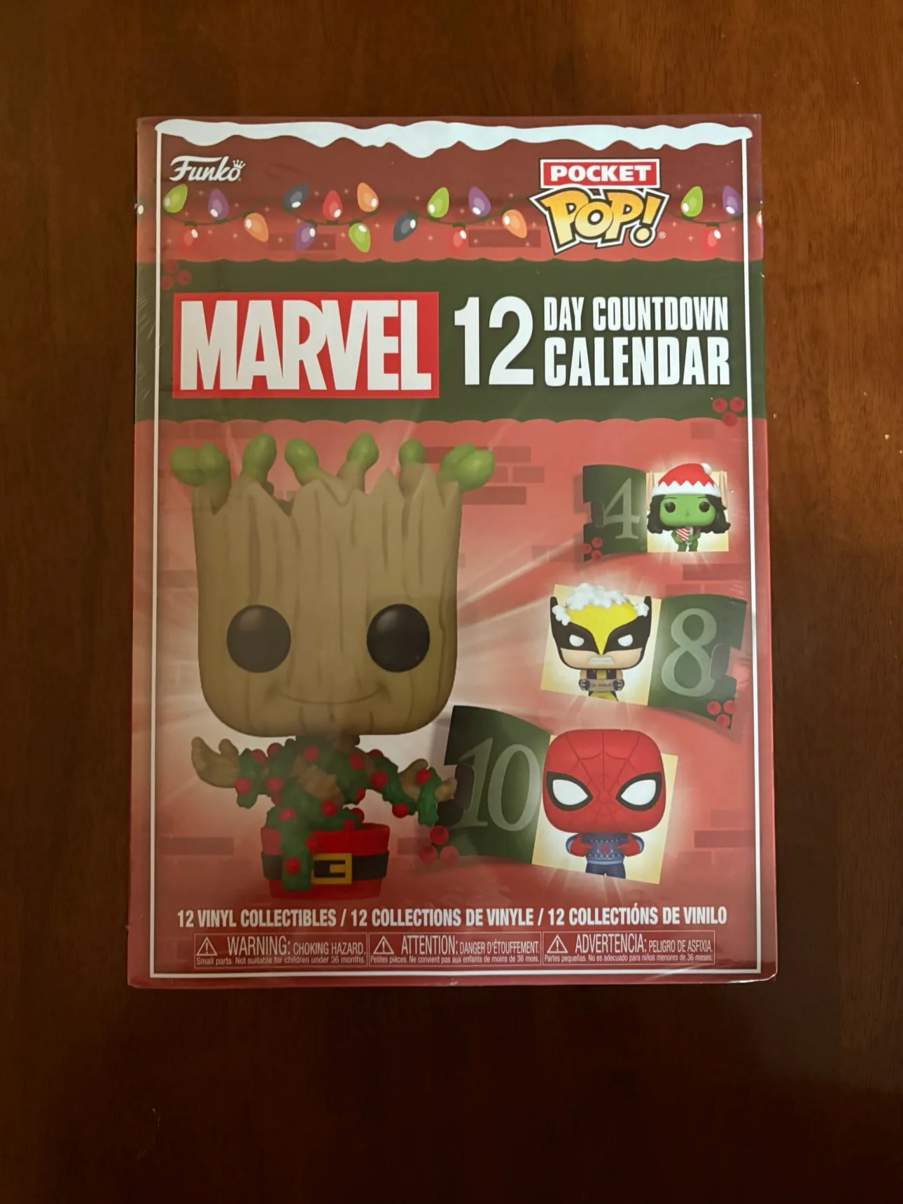 Marvel Pocket Pop! 12 Day Funko Pop Advent Calendar thumbnail