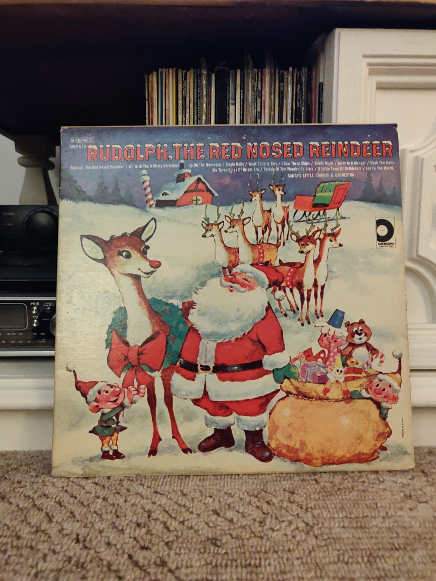 Vintage - Rudolph the Red-Nosed Reindeer - LP Record