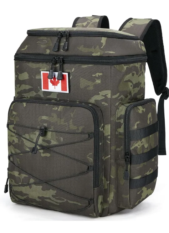 Insulated Cooler Backpack, Tactical Cooler Bag image indicator(2)