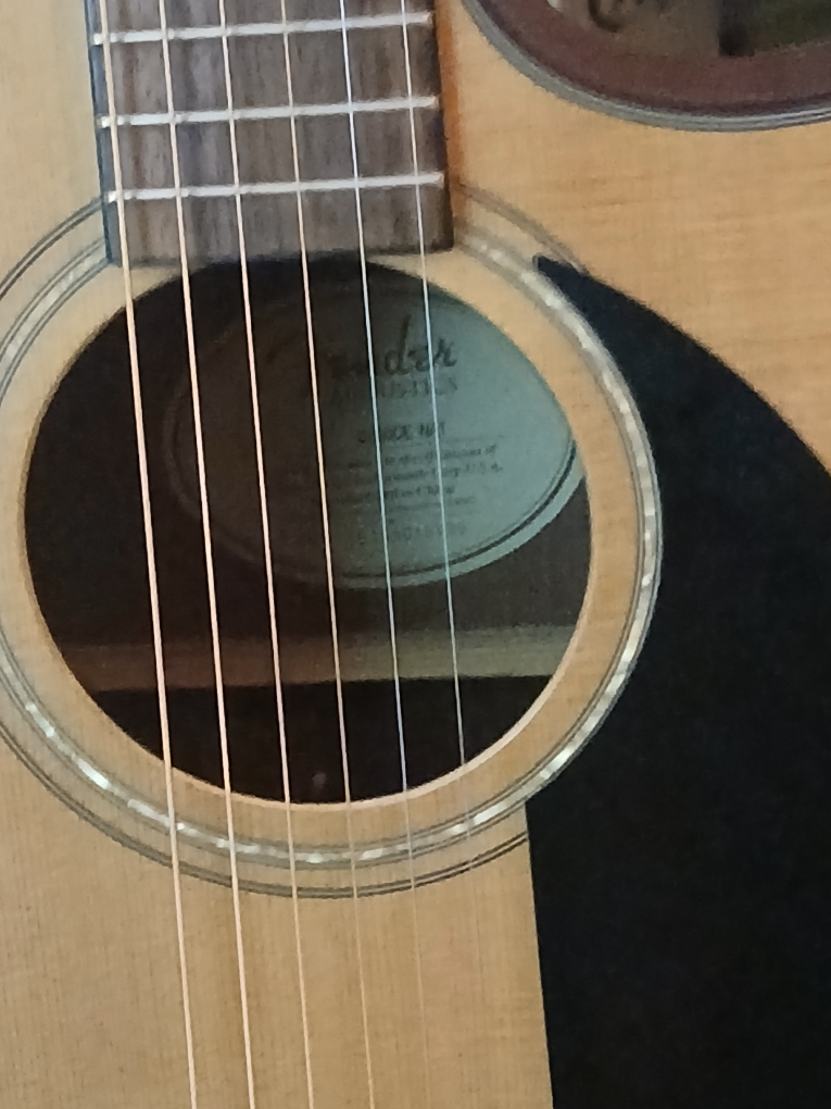 Fender Acoustic/Electric Guitar - photo 2