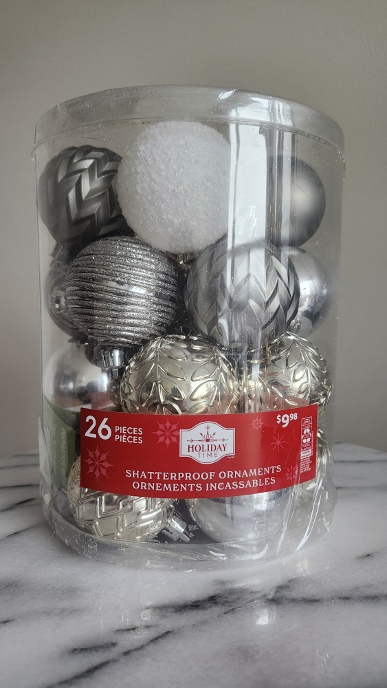 26-Piece Shatterproof Christmas Ornaments