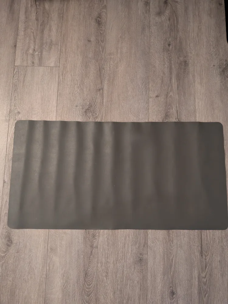 Large Grey desk mat thumbnail