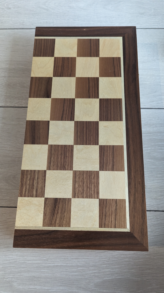 15-inch Folding Wooden Chess Set - photo 2
