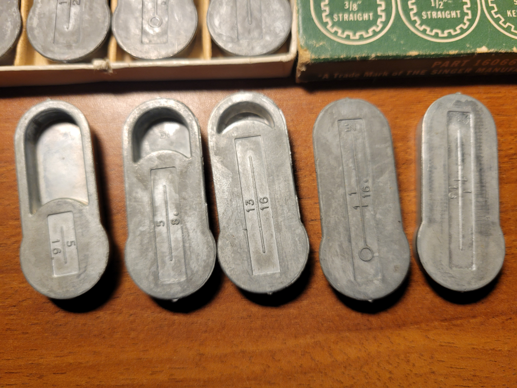 Vintage Sewing Machine Button Hole Addition and Templates - photo 4