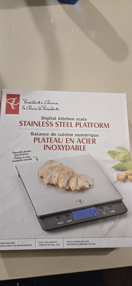President's Choice Digital Kitchen Scale