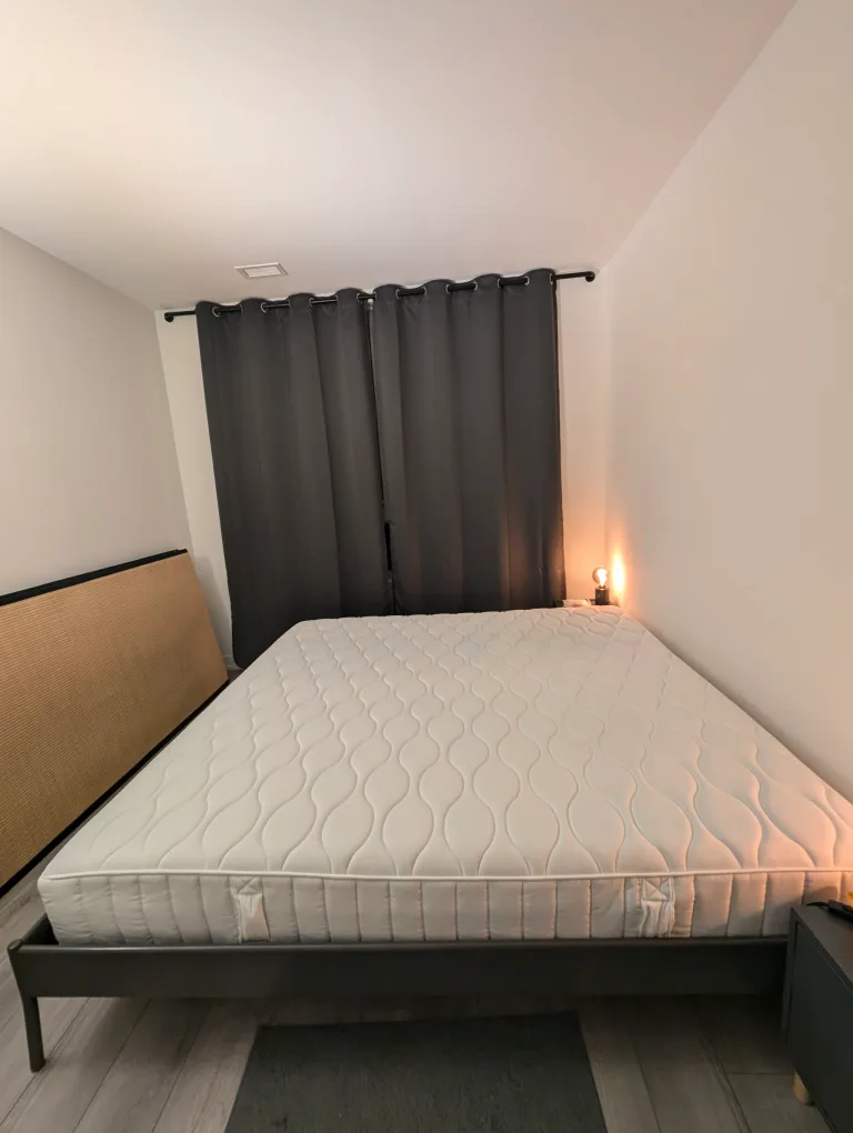 IKEA KING MATTRESS AND BEDFRAME image indicator(2)