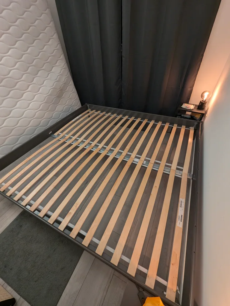 IKEA KING MATTRESS AND BEDFRAME image indicator(3)