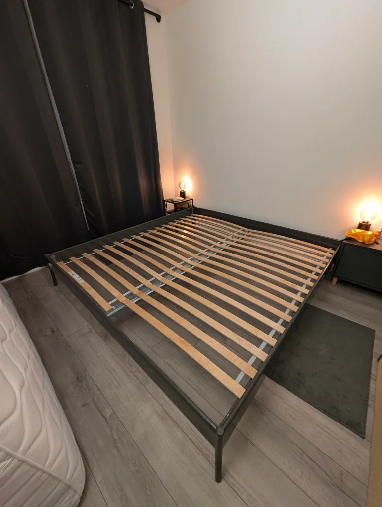 IKEA KING MATTRESS AND BEDFRAME image indicator(4)