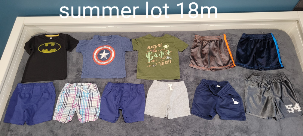 Toddler boy 18m Summer Clothes