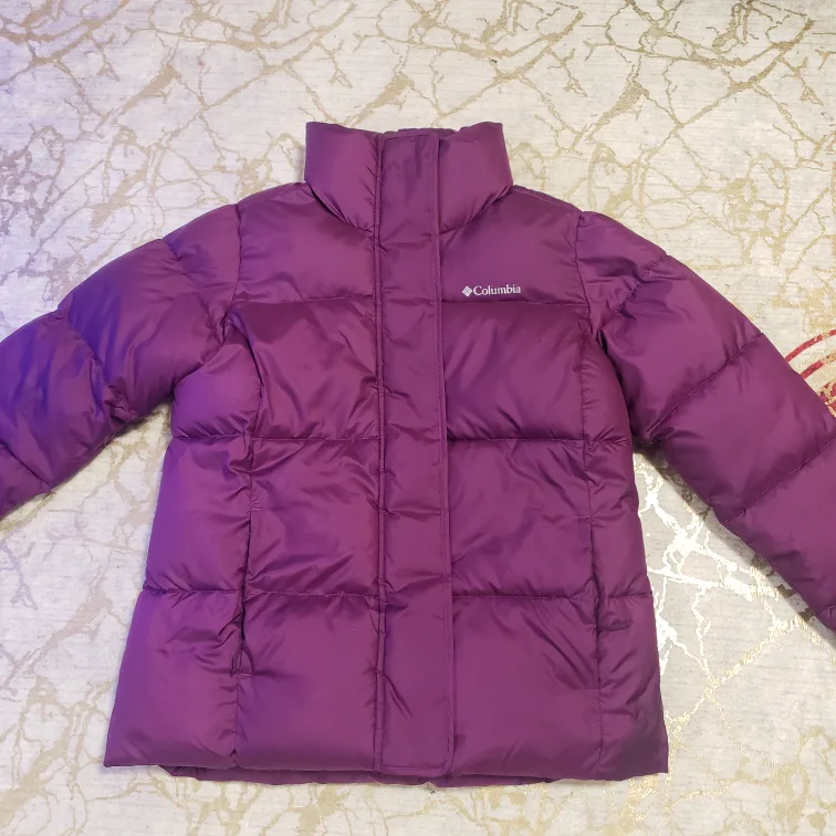 Brand new Women's Columbia Purple Puffer Jacket Size S image indicator(3)