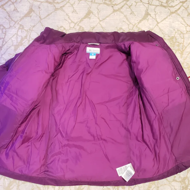 Brand new Women's Columbia Purple Puffer Jacket Size S image indicator(5)