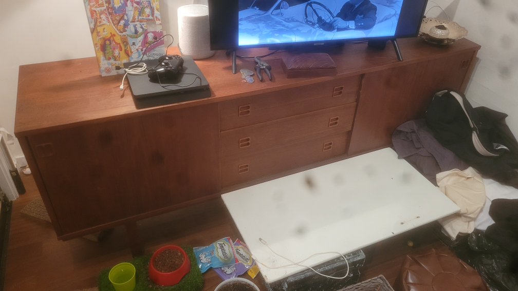 Mid Century Modern Teak Credenza