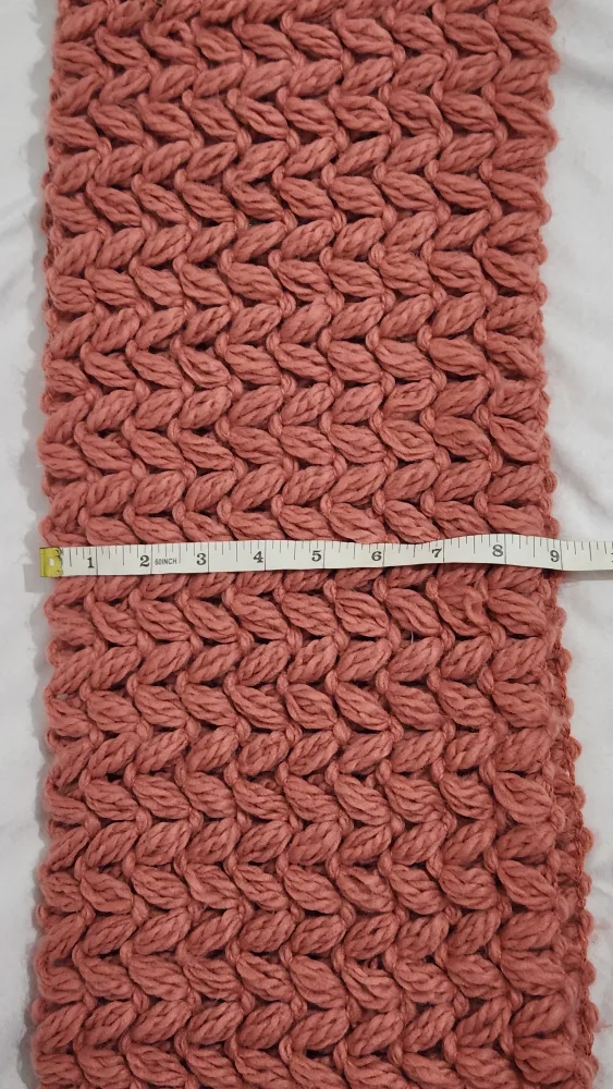 Lane Bryant Pink Chunky Knit Infinity Scarf image indicator(3)