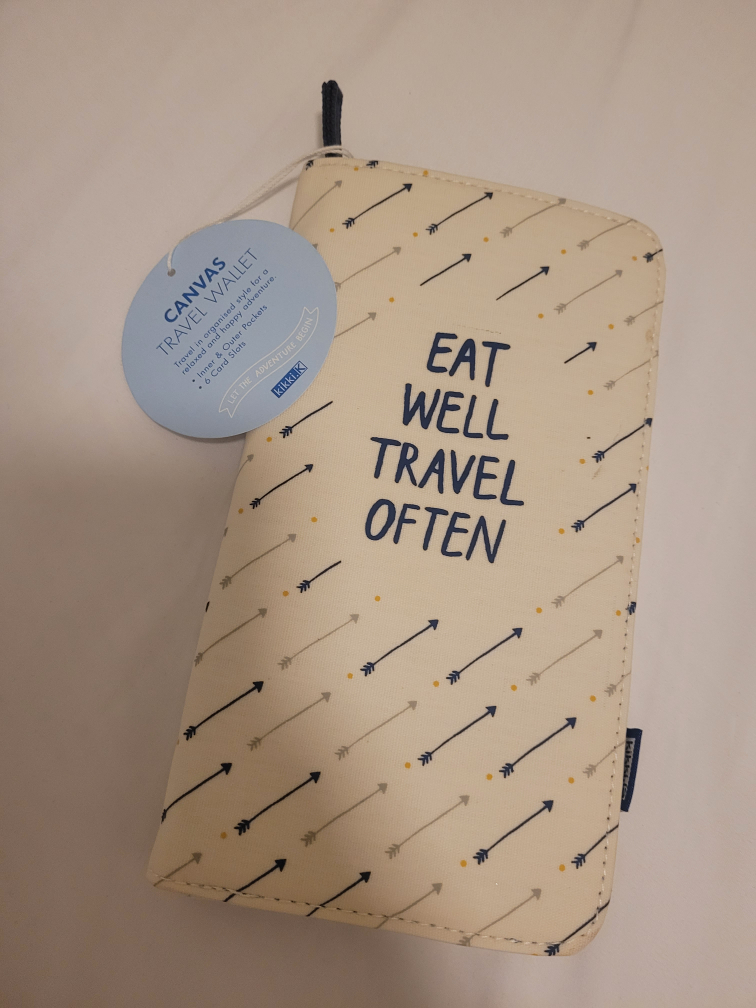 Canvas Travel Wallet