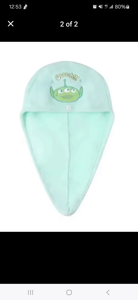Alien Toy Story Hair-Drying Towel Hat image indicator(2)