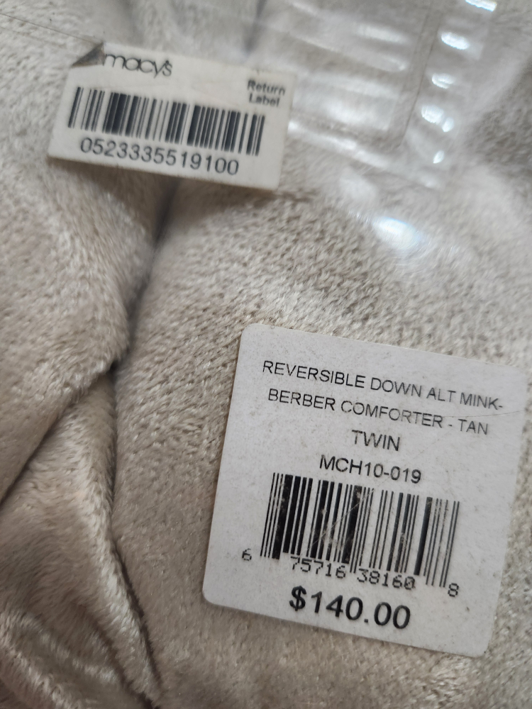 Reversible Down Comforter - Twin - photo 2