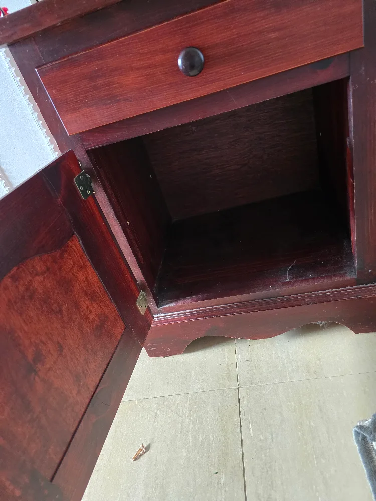 Wooden Nightstand image indicator(3)