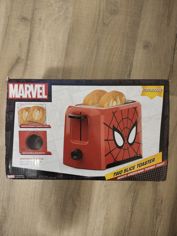 Marvel Spider-Man Two Slice Toaster