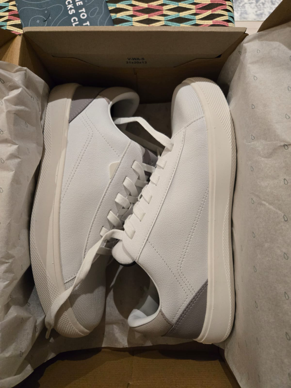 Vessi Soho Sneaker White/Quartzite Size W08