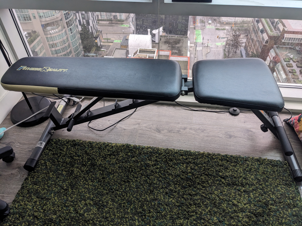 Fitness Reality Adjustable Weight Bench