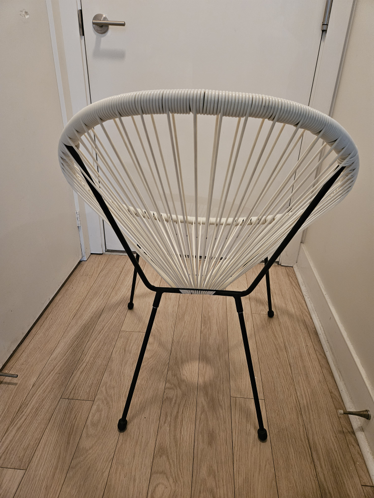 Acapulco White Chair - Moving sale! - photo 3