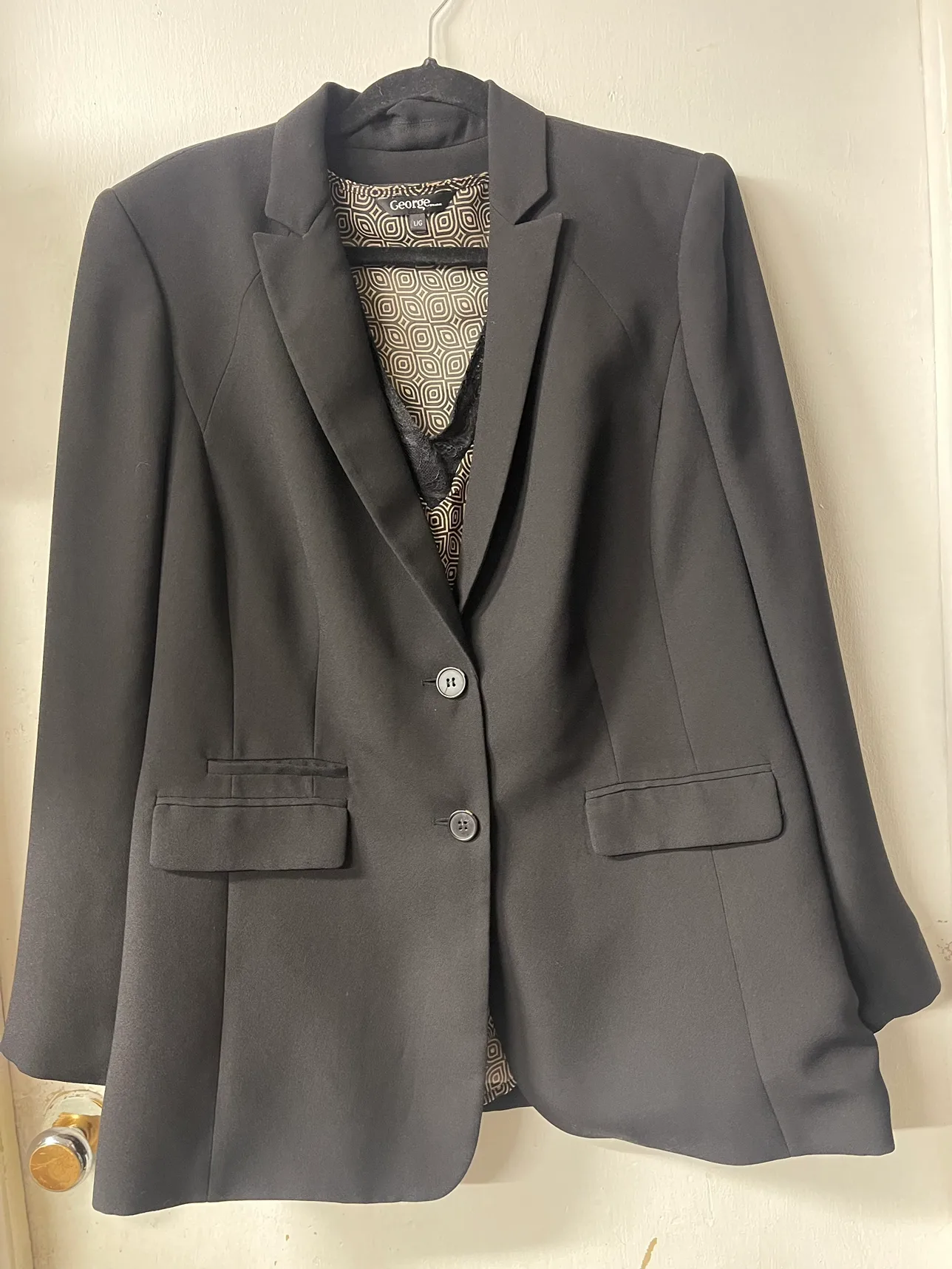 (NEW)Laura Plus Black Blazer Jacket image indicator(4)