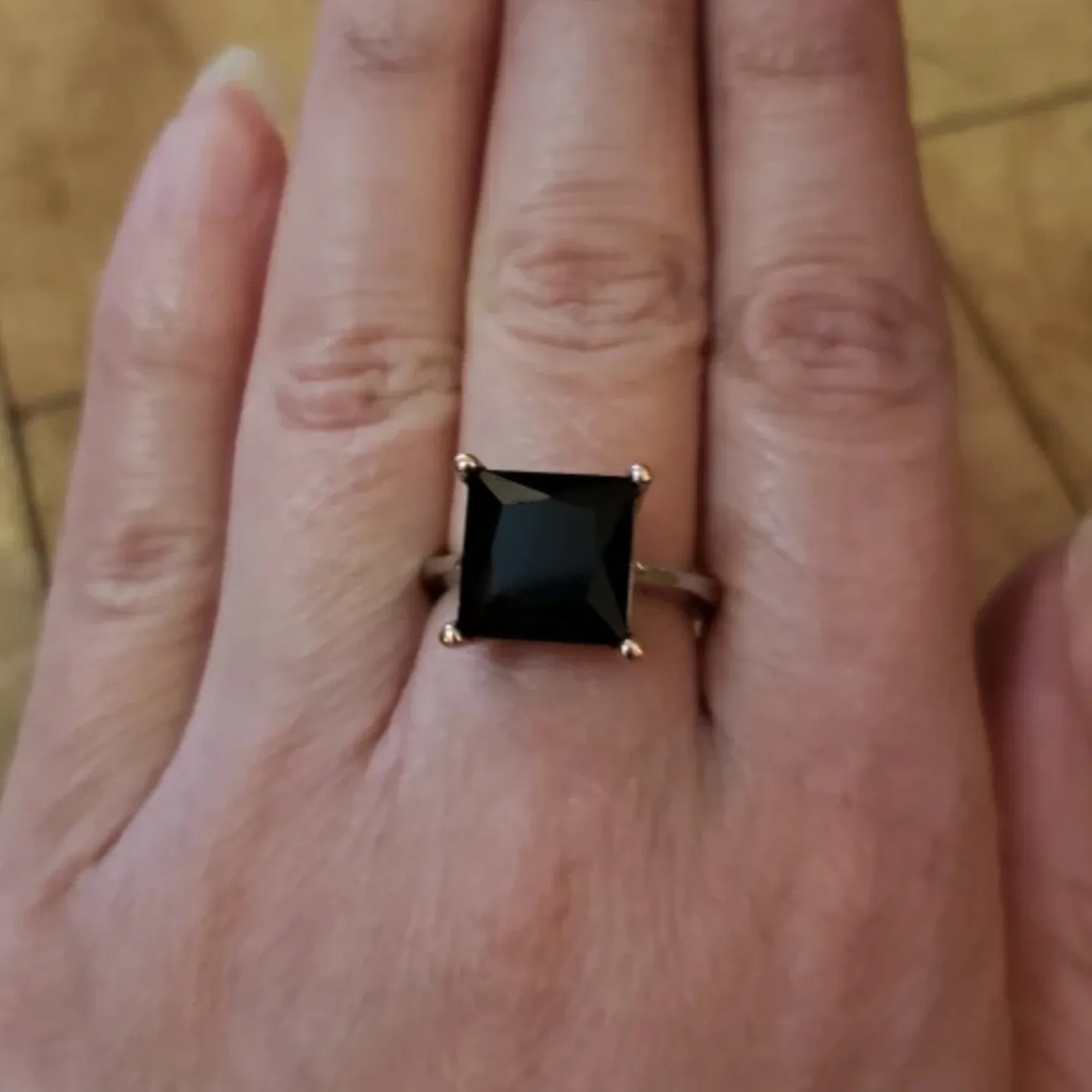 Black Onyx Sterling Silver Ring image indicator(4)