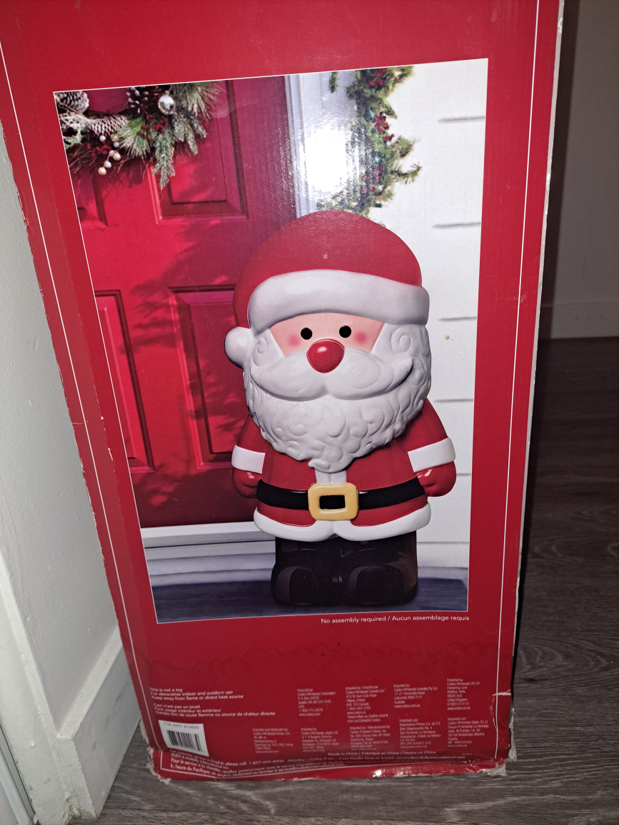 Large Blow Up Santa Claus #ThriftyPicks - photo 2