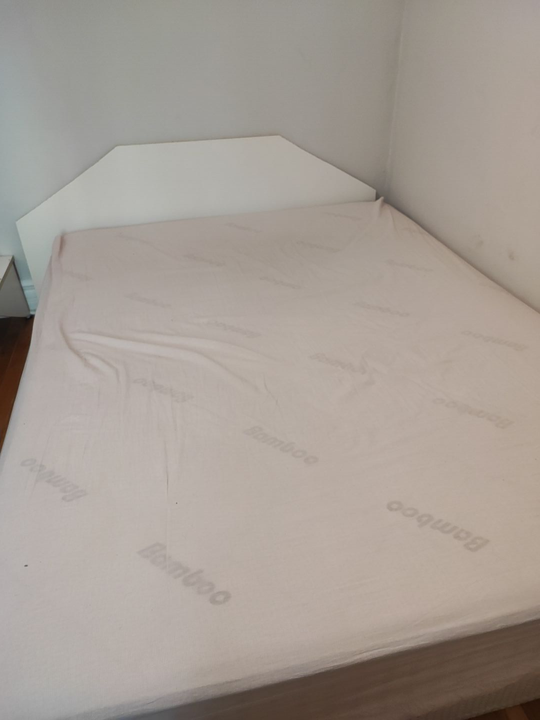 MOVE OUT SALE: Queen size mattress + box spring + headboard