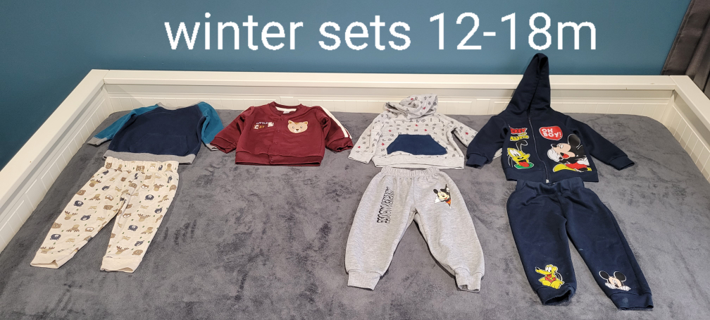 Toddler boy 12-18m winter clothes