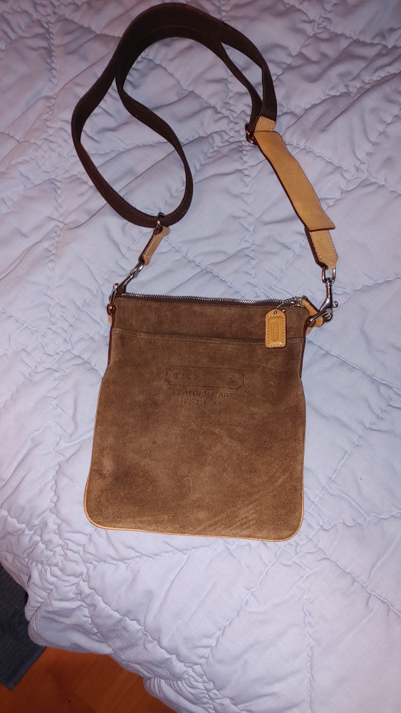 Coach Suede Crossbody Bag - photo 2