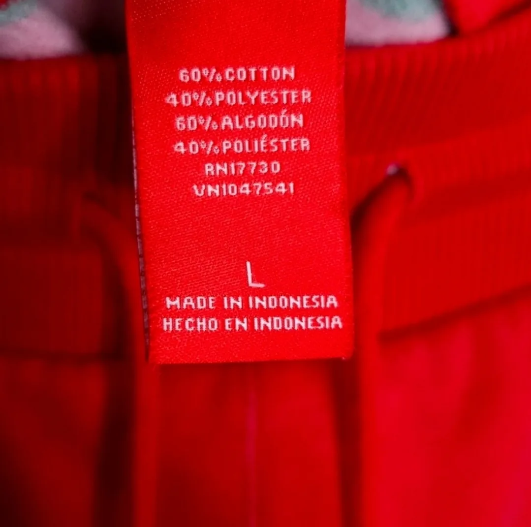 Red and Green Striped Santa Elf Joggers men's large image indicator(6)