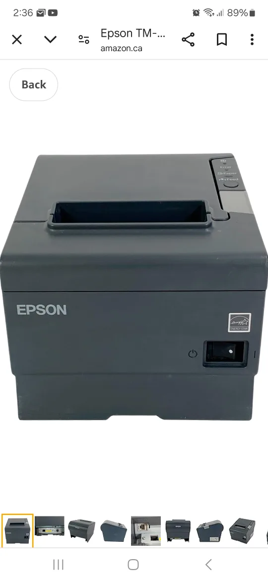 Epson TM-T88V Receipt Printer image indicator(2)