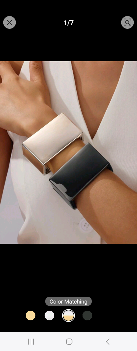 Geometric Open Cuff Bracelet - photo 4