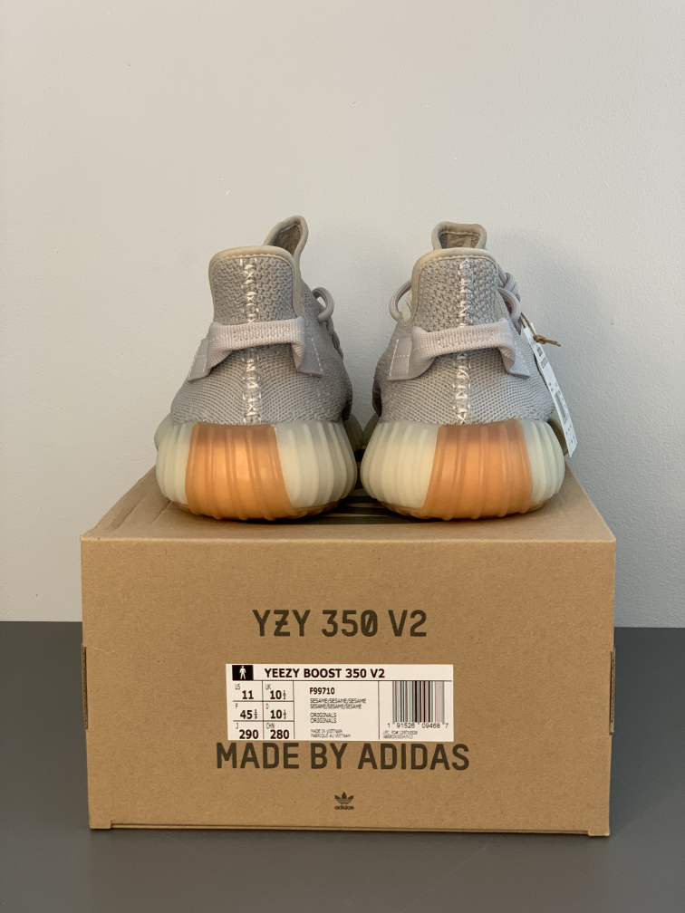 Yeezy Boost 350 V2 "sesame"  size 11 men size - photo 2