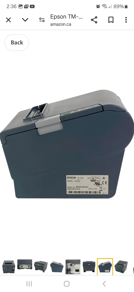 Epson TM-T88V Receipt Printer image indicator(4)