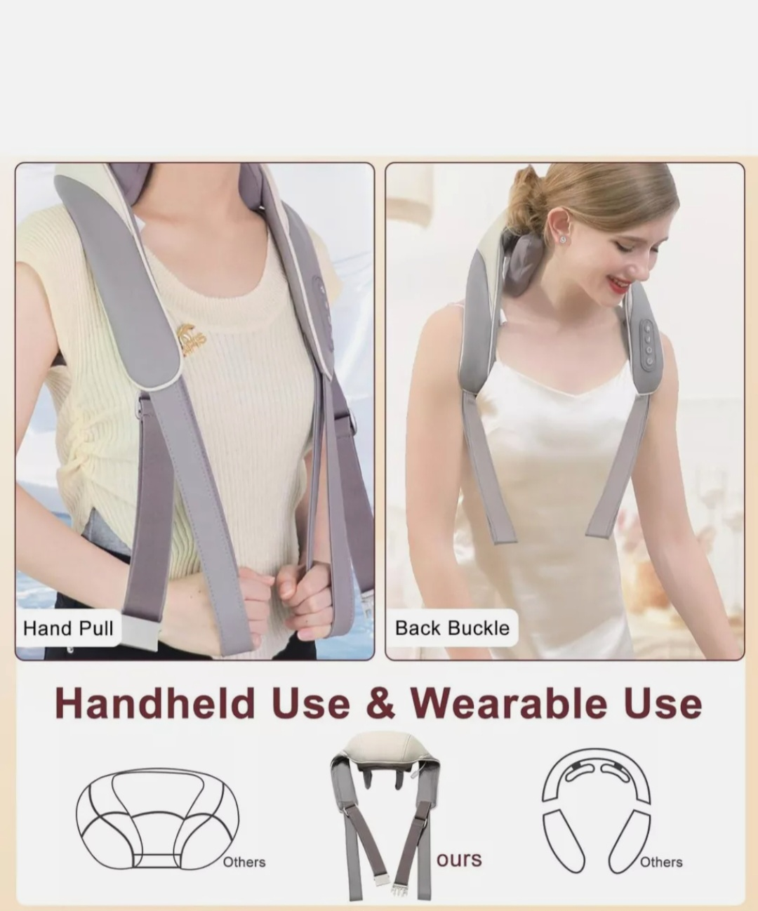 BRAND NEW Wireless Neck Massager - photo 2
