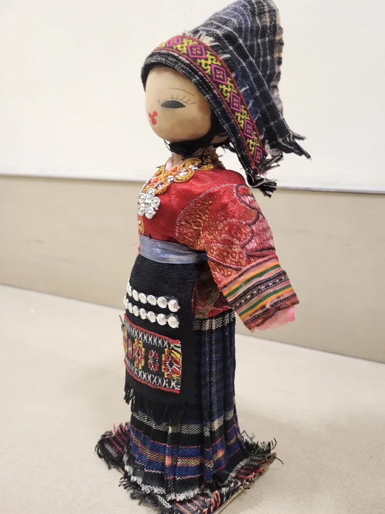 Vintage Handmade Doll in Traditional Clothing image indicator(2)