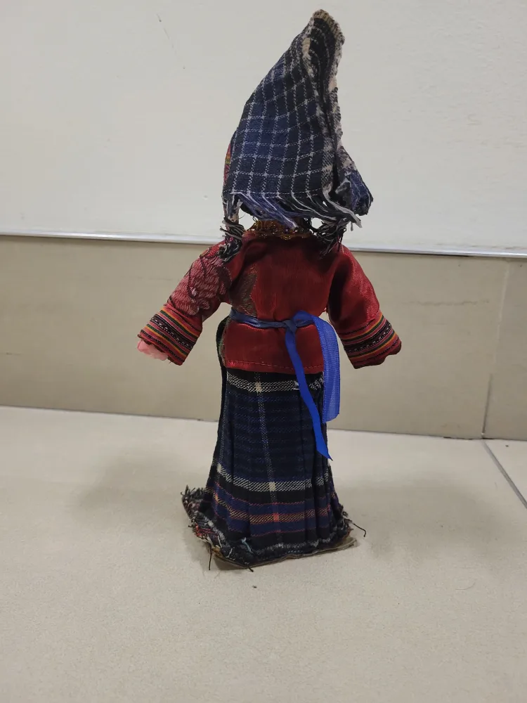 Vintage Handmade Doll in Traditional Clothing image indicator(3)