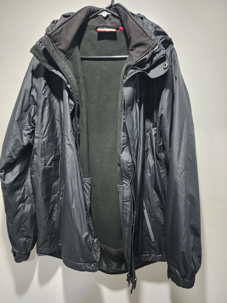 Men's Mountain Warehouse Black Winter Jacket - Medium image indicator(3)