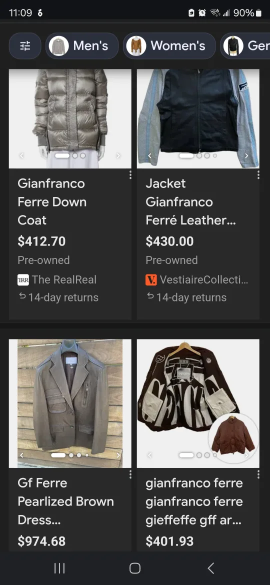 Gianfranco Ferre Orange and White Knit Hoodie image indicator(3)