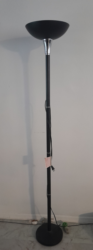 #freecycle Black Floor Lamp