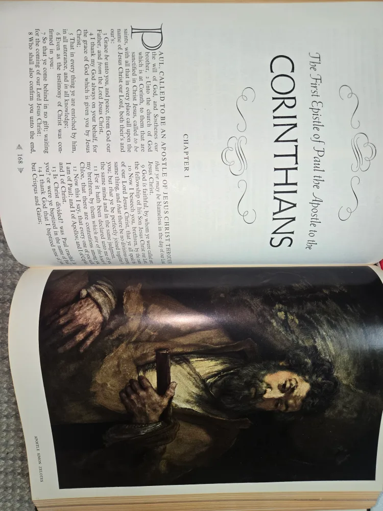 Antique - 1959 Holy Bible Rembrandt Edition image indicator(5)