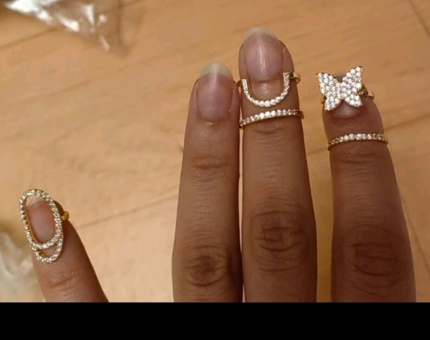 BNIB adjustable finger rings bundle unique collection 👌 - photo 4