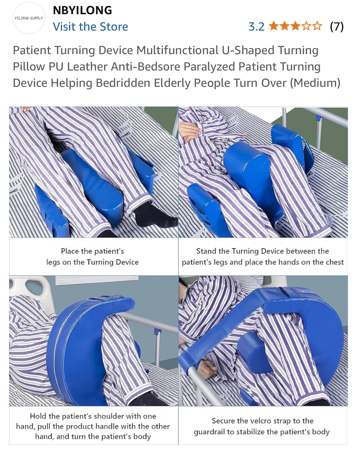 Patient turning device